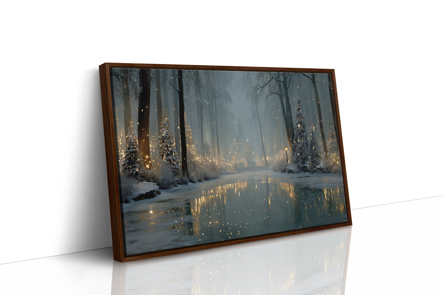 Frost Lake Mirrors December Stars