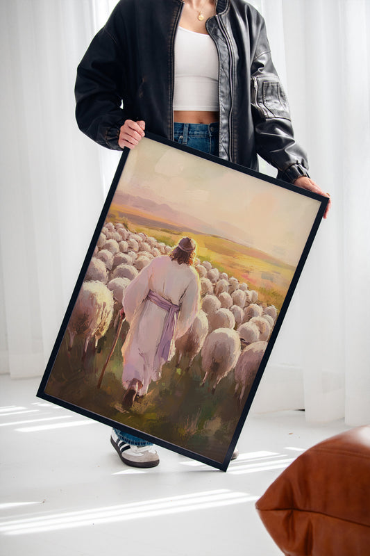 The Shepherd Leads at Dawn
