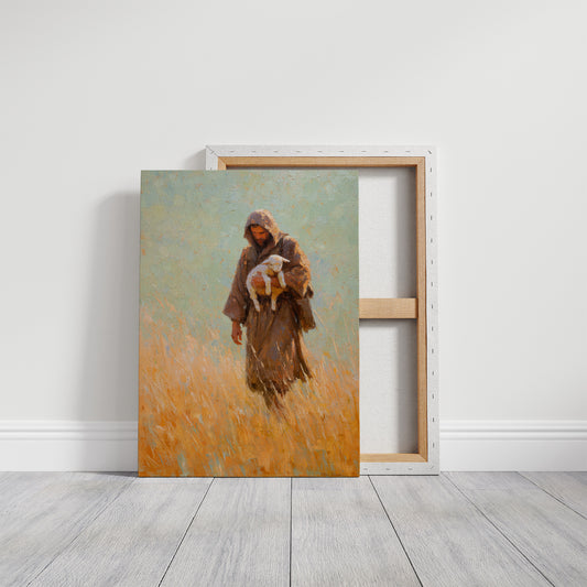 Gentle Guardian in Golden Fields