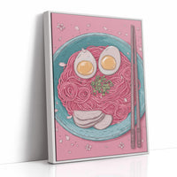 Pink Noodles Make Happy Faces