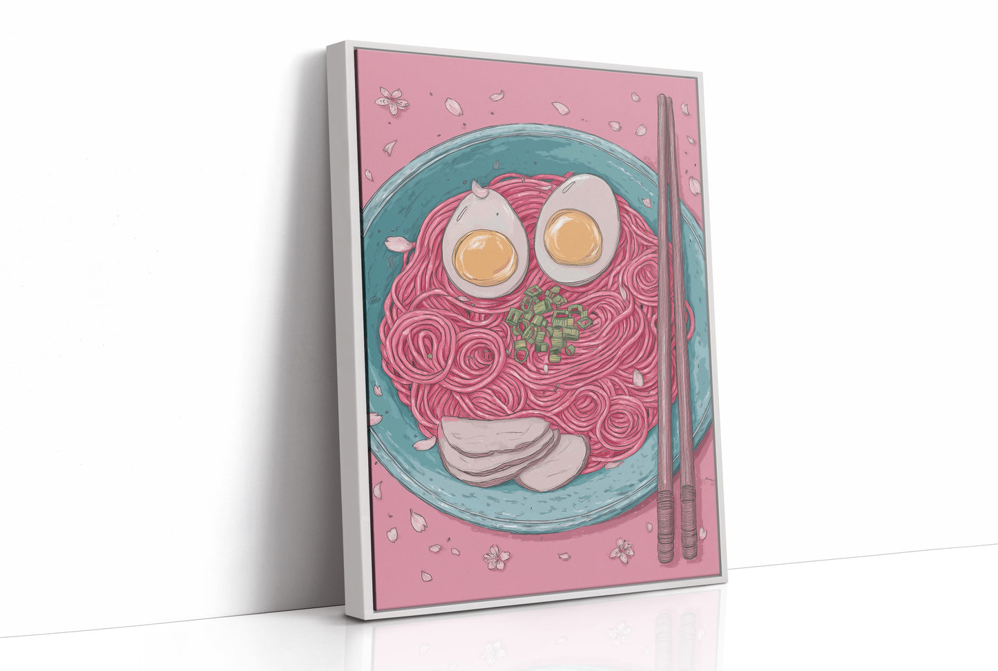 Pink Noodles Make Happy Faces