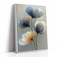 Indigo Petals Dance At Dawn