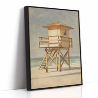 Shoreline Guardian Stands Solitary