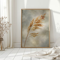 Golden Grains in Gentle Breeze