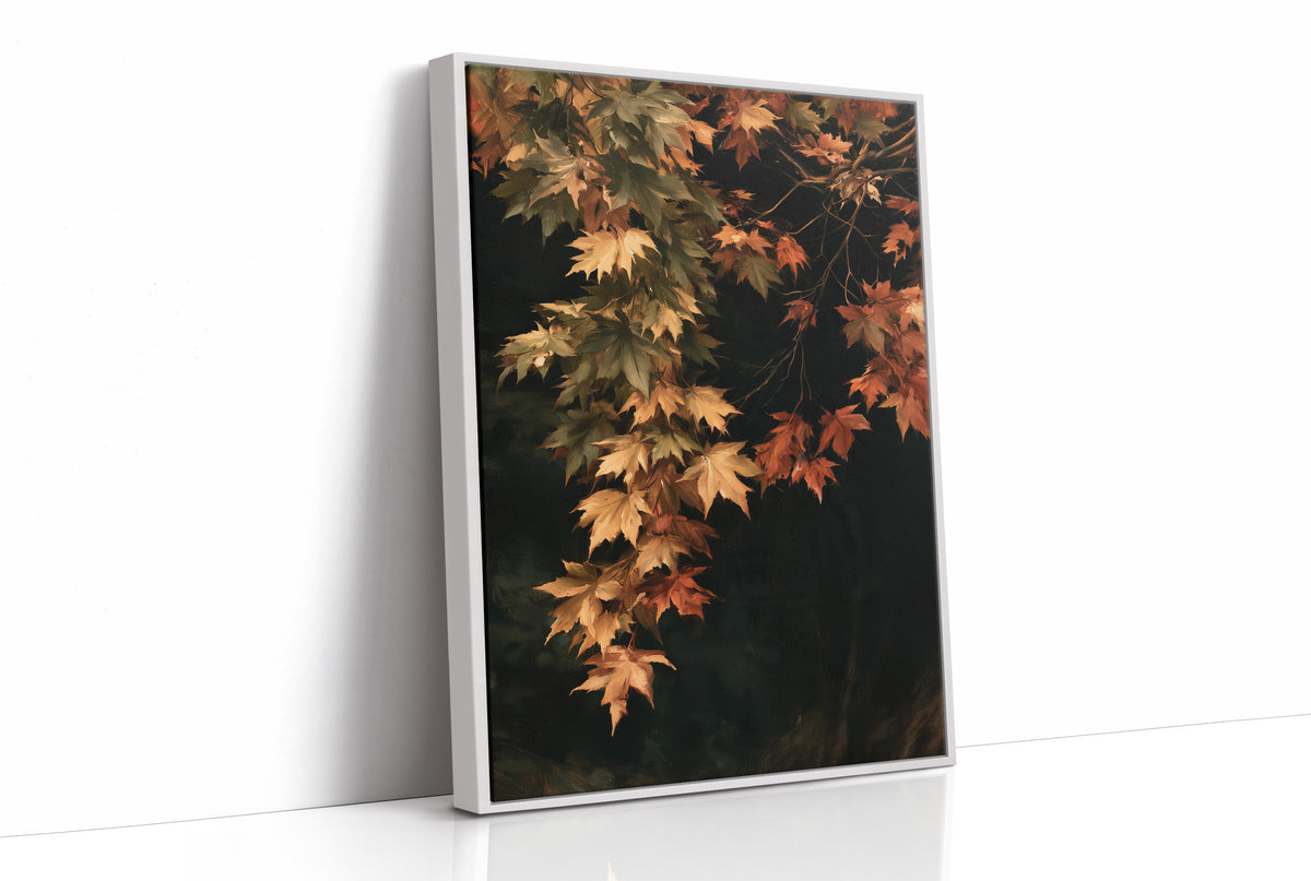 Fall Foliage, Hanging On For Dear Life