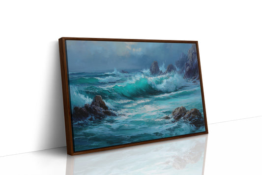 Ocean Symphony In Turquoise Light