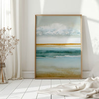 Where Waves Kiss Golden Sands