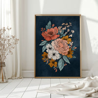 Bouquet Beneath a Midnight Sky