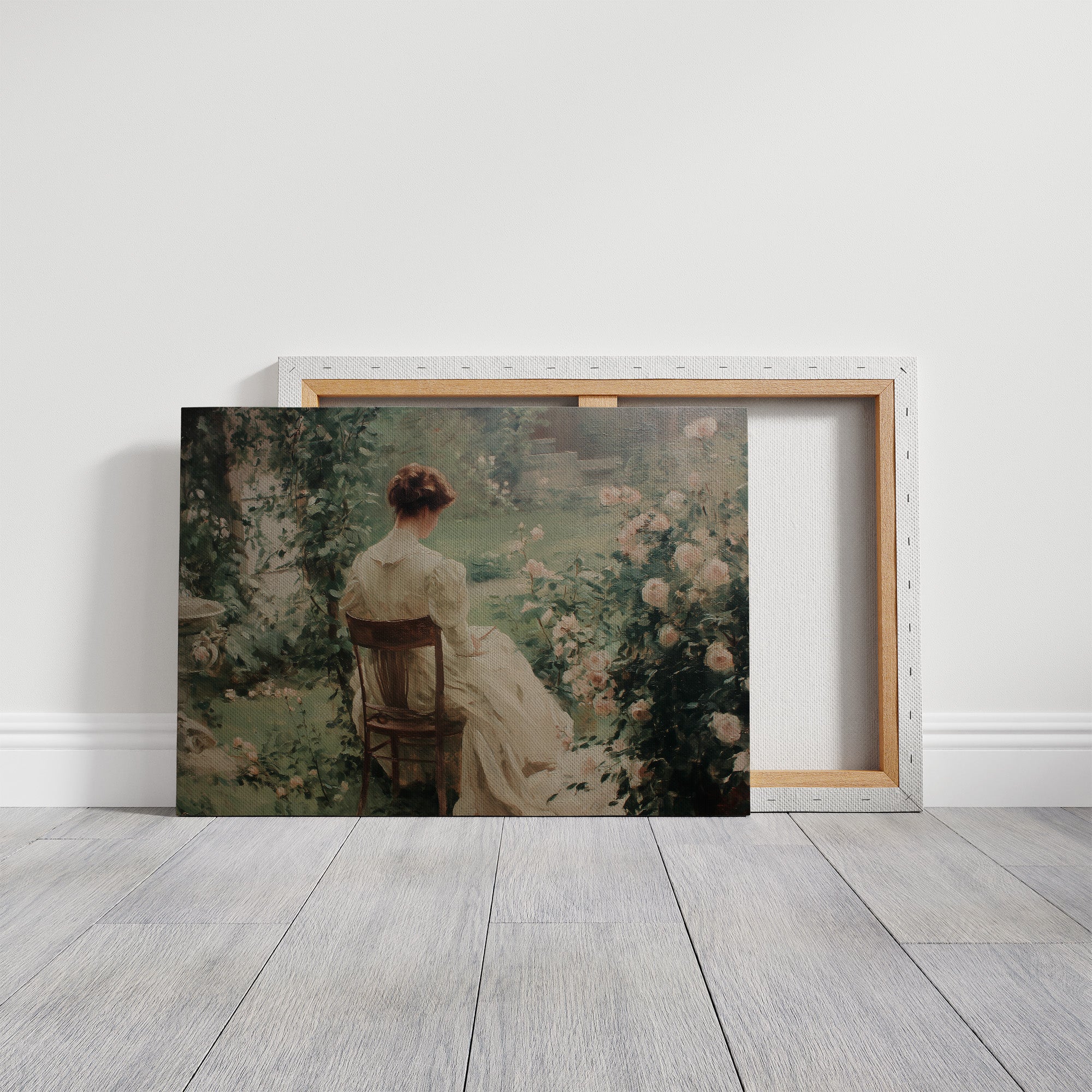 Garden Portrait Among Literary Worlds