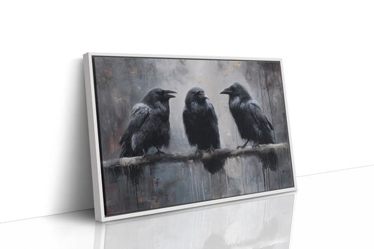 Ravens Share Ancient Secrets Together