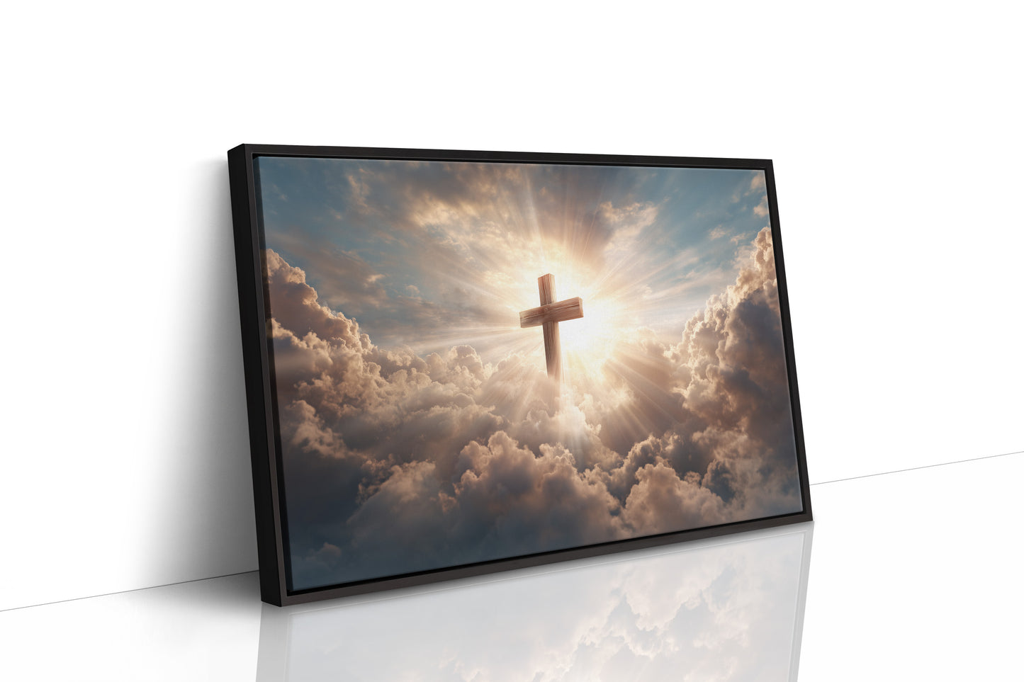 Divine Radiance Beyond Mortal Clouds