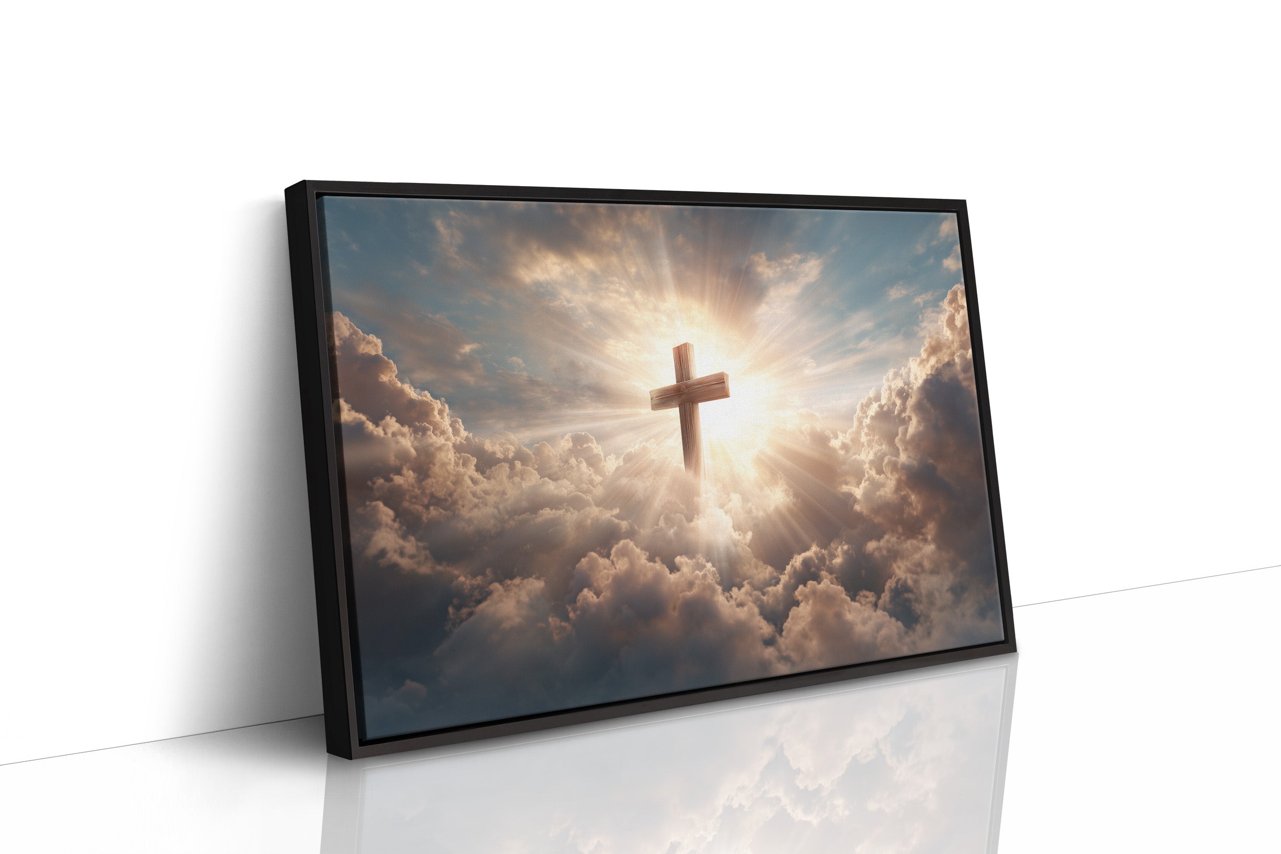 Divine Radiance Beyond Mortal Clouds