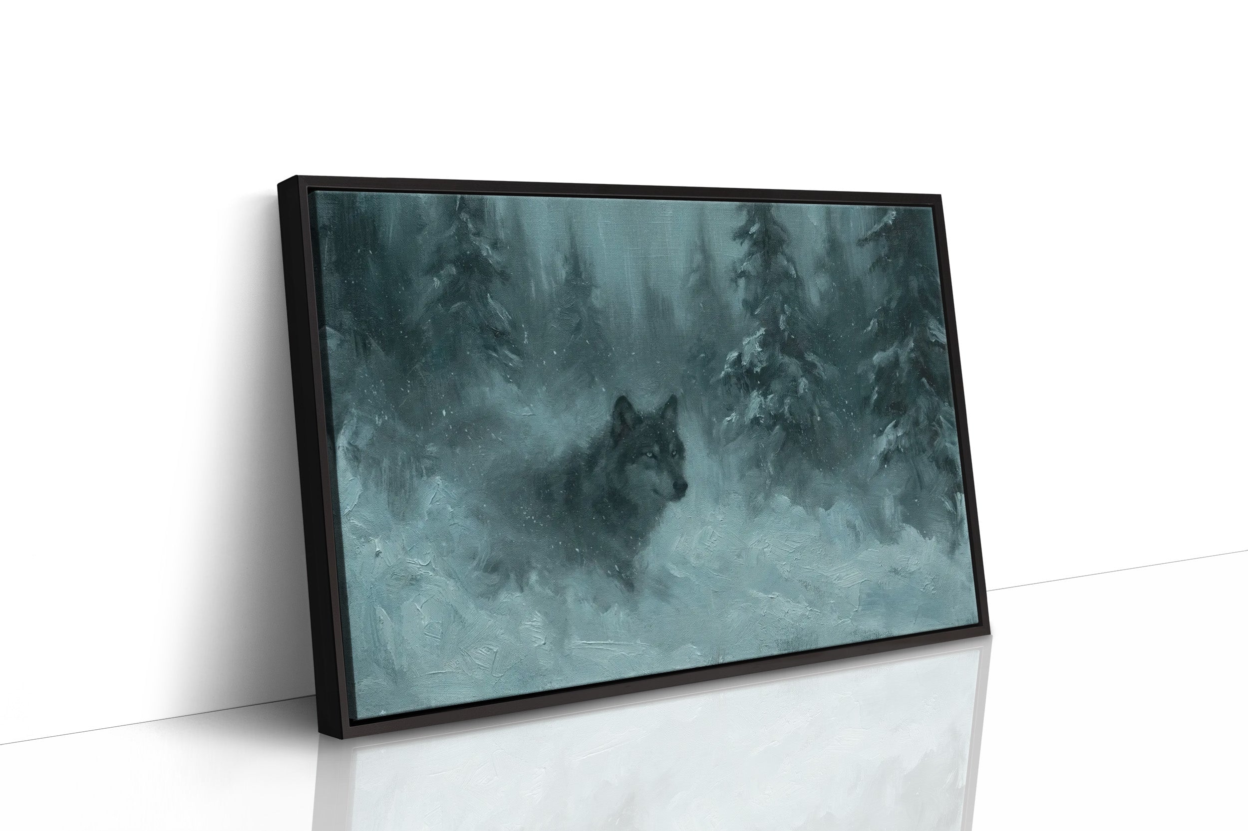 Wolf Through the Snowfall