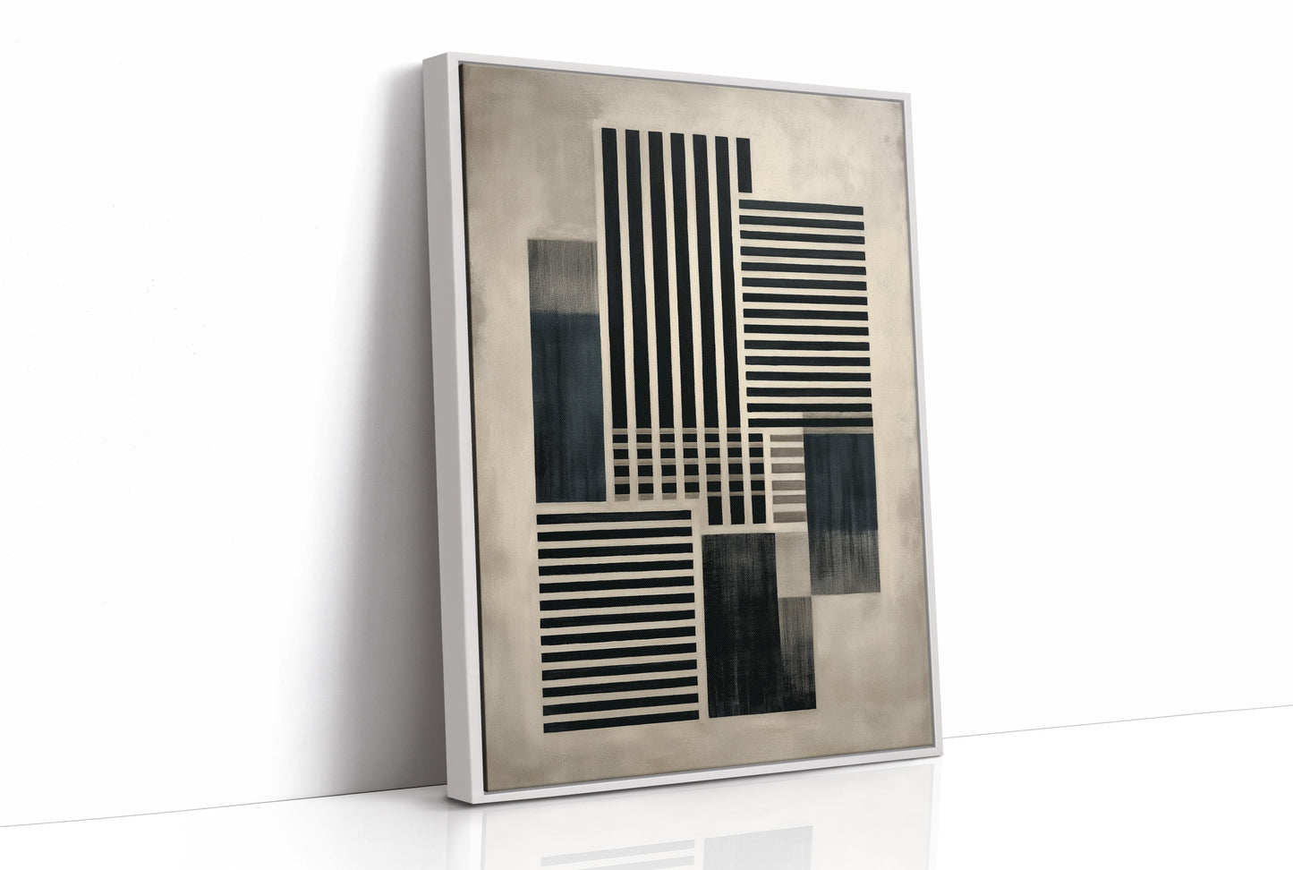 Urban Lines Dance In Monochrome