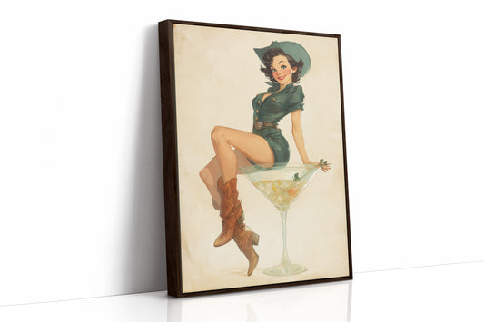 Emerald Cocktail: Western Charm
