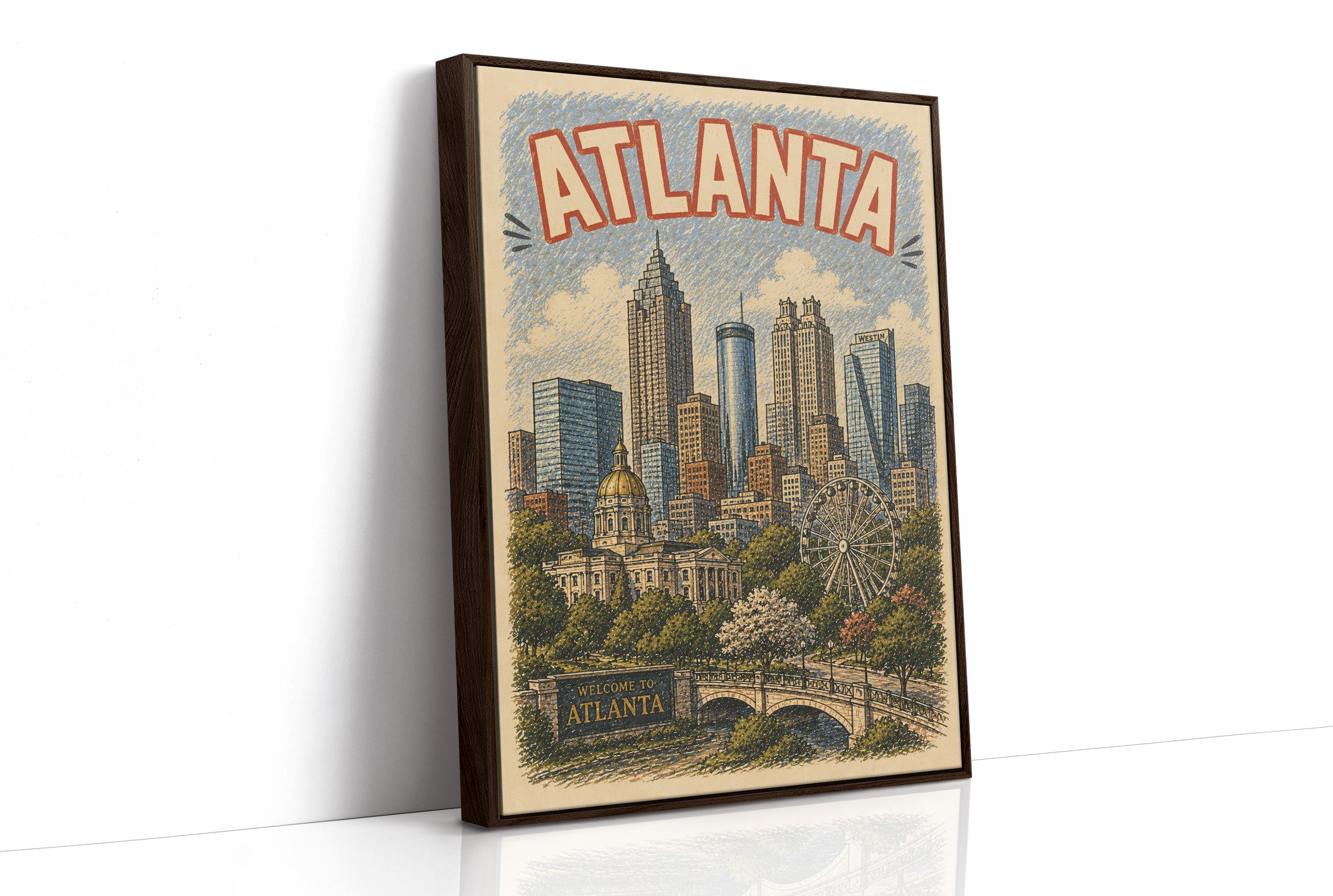 Atlanta, Skyview Welcome