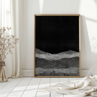 Silent Waves Beneath Midnight Skies