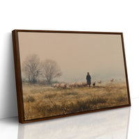 Autumn Mists Guide The Flock Home