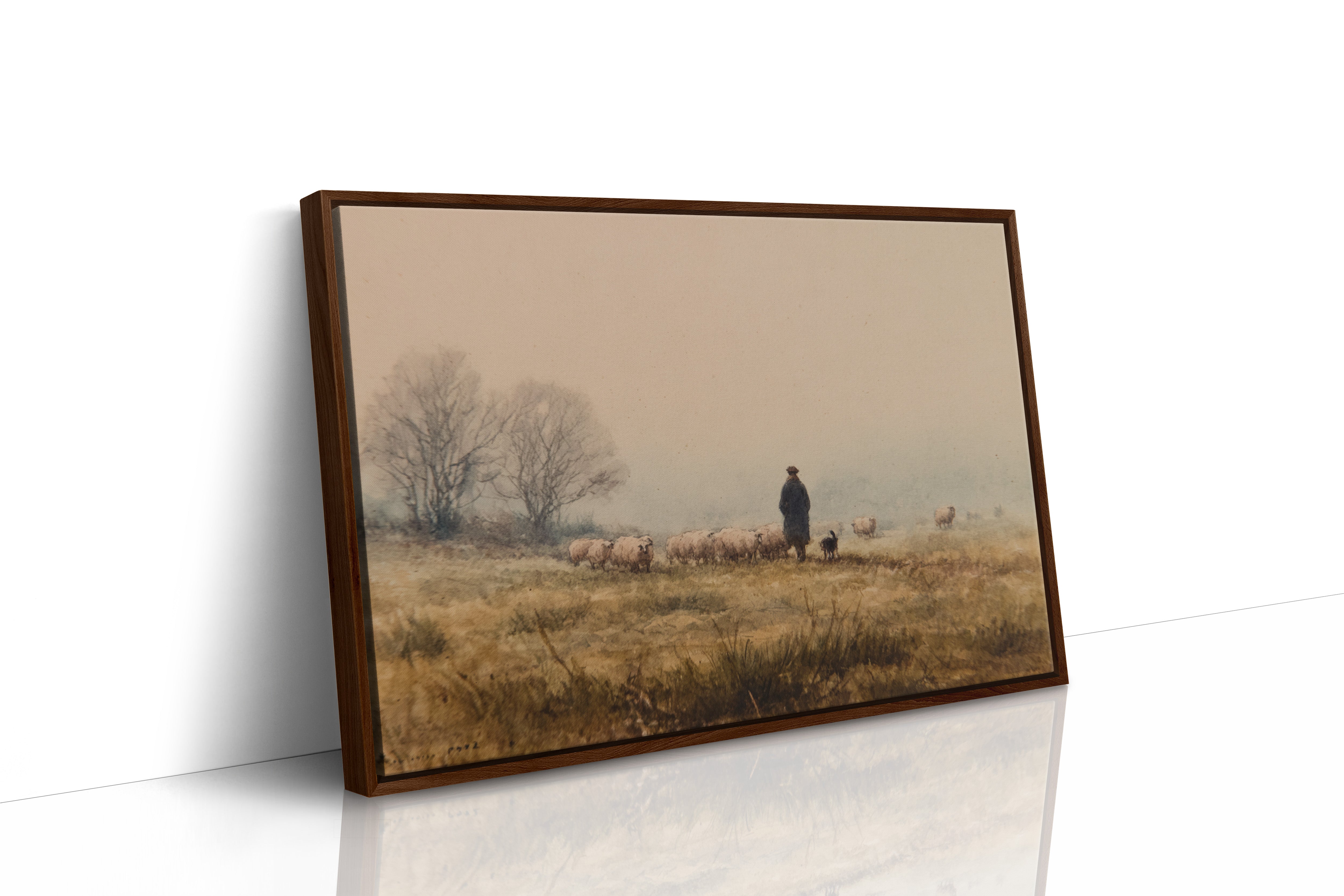 Autumn Mists Guide The Flock Home