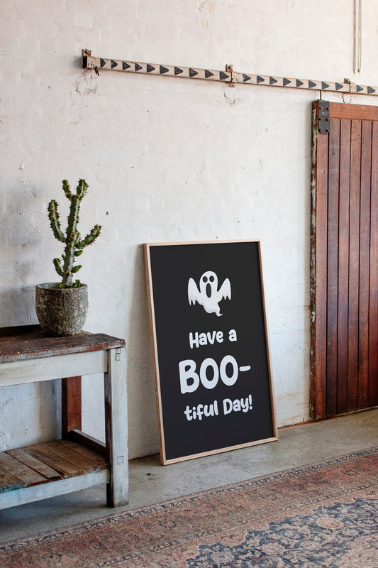 Friendly Ghosts Make Playful Greetings