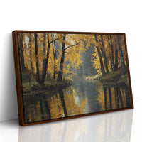 Autumn’s Reflection, Winter’s Approach
