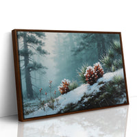 Winter Pinecones Paint Moonlit Stories