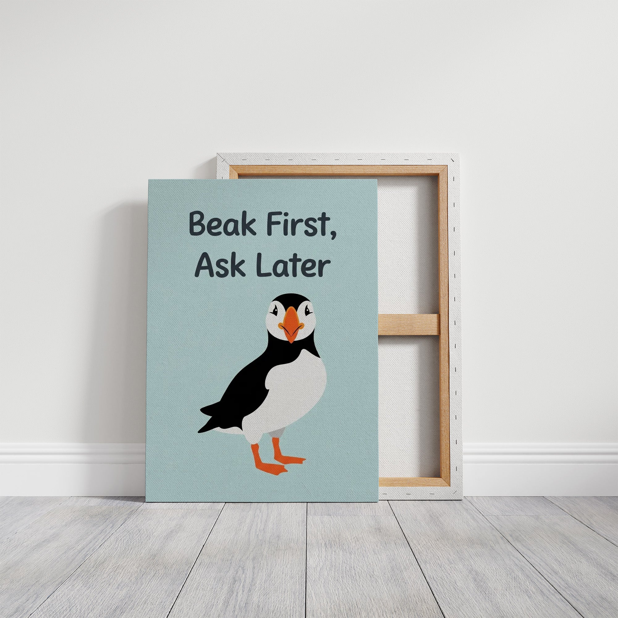 Beak First Ask Later