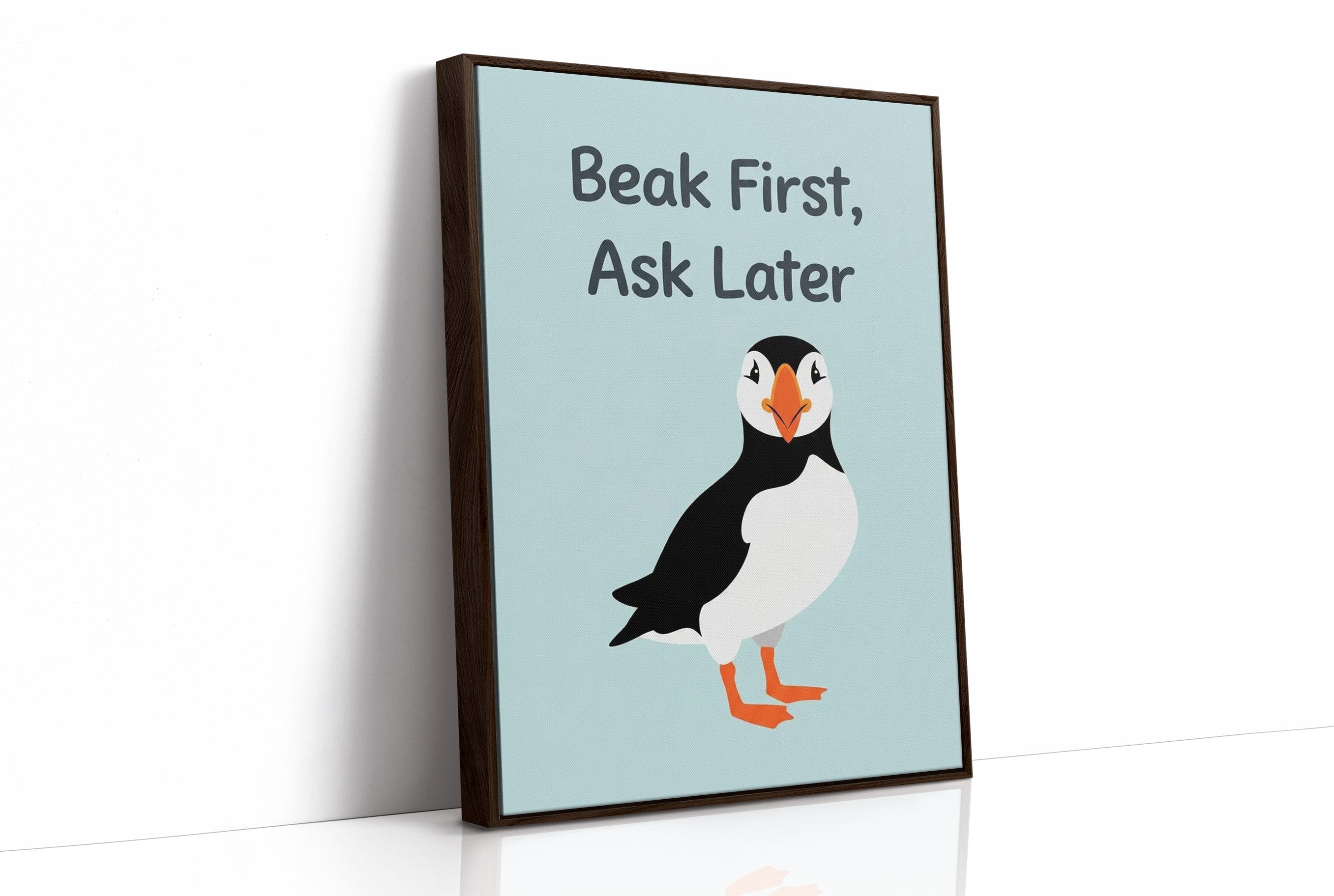 Beak First Ask Later