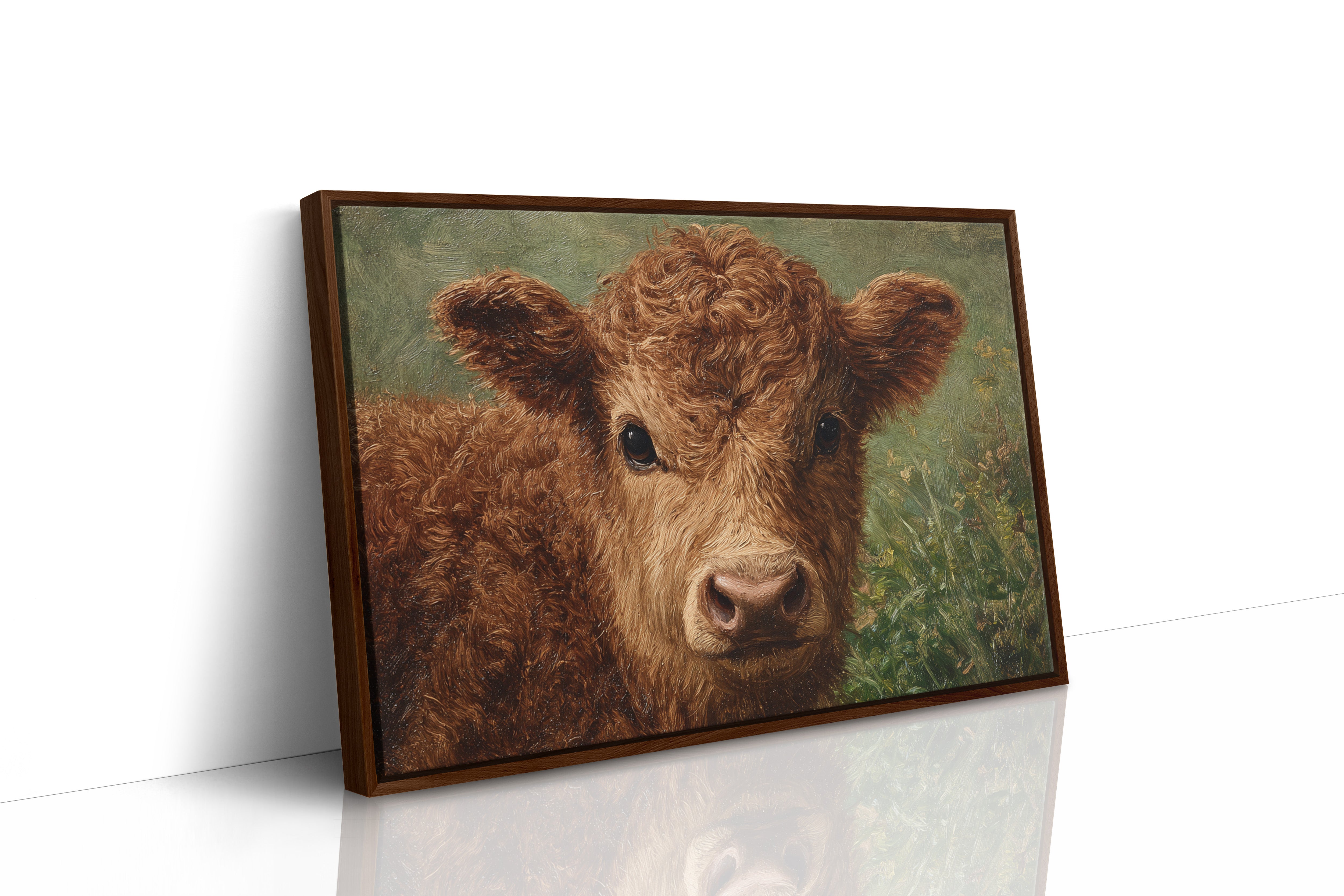 Sweet Summer Calf Holds Wonder