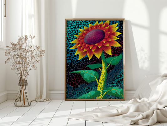 A Sunflowers Vibrant Rebellion
