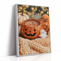 Snaggletooth Sips And Sweet Treats, print in a white frame