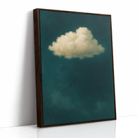 Lonely Cloud in Emerald Silence