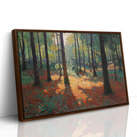 Autumn Light Dances Through Trees