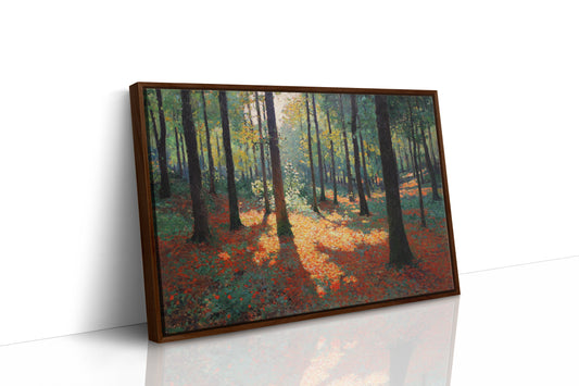 Autumn Light Dances Through Trees