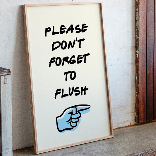 Gentle Reminders Keep Bathrooms Fresh