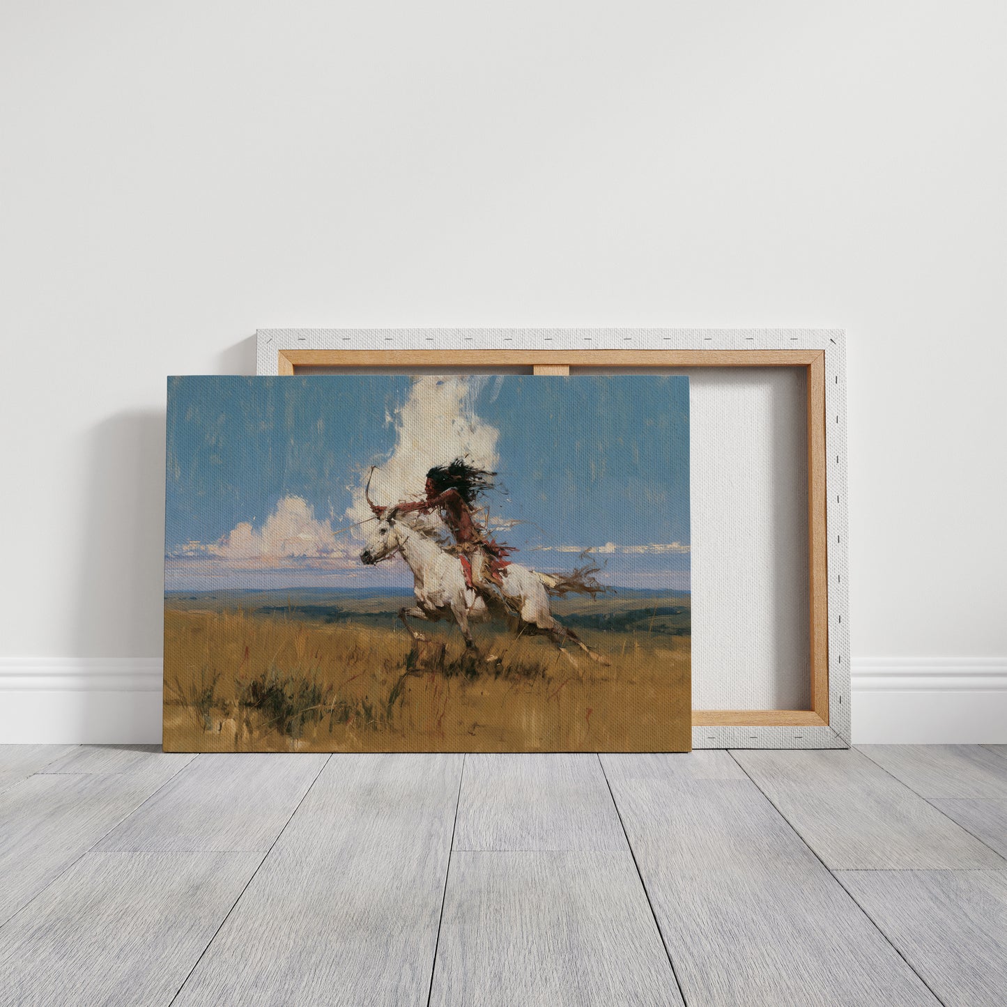 Grassland In Full Gallop