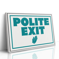 A Very Polite Exit