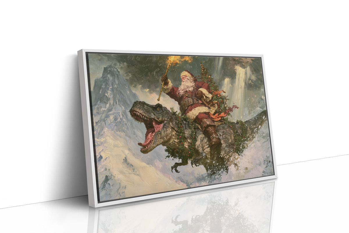 Torchbearer on a T-Rex