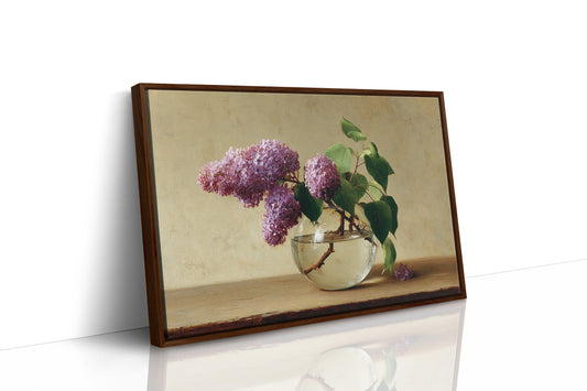 Lilacs Dance In Crystal Light
