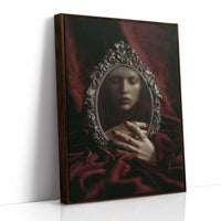 Velvet Secrets Behind Silver Frame