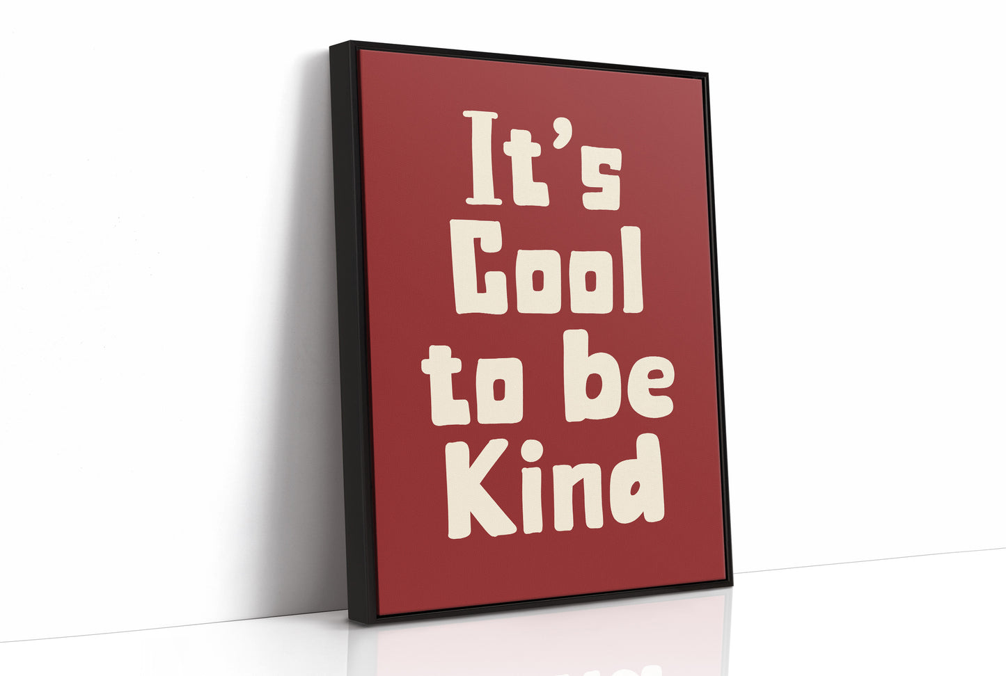 Cool to Be Kind (Brick Red)