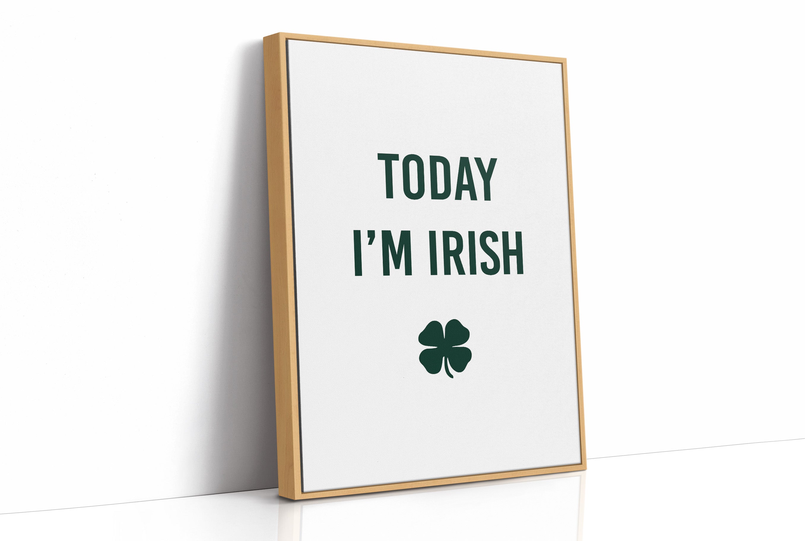 Today I'm Irish
