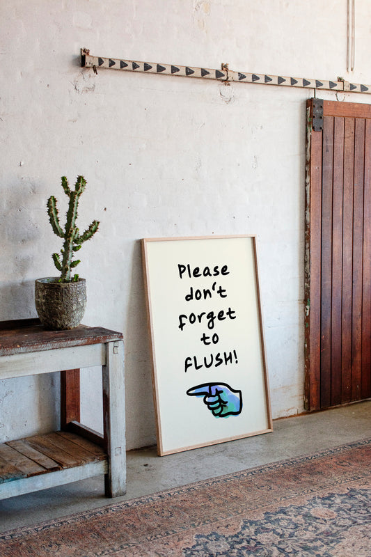 Gentle Reminders Keep Bathrooms Fresh