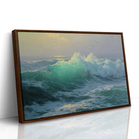Ocean's Wild Dance At Dawn