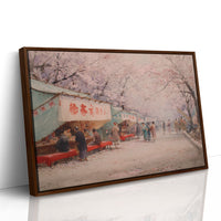 Cherry Blossoms Crown Market Day