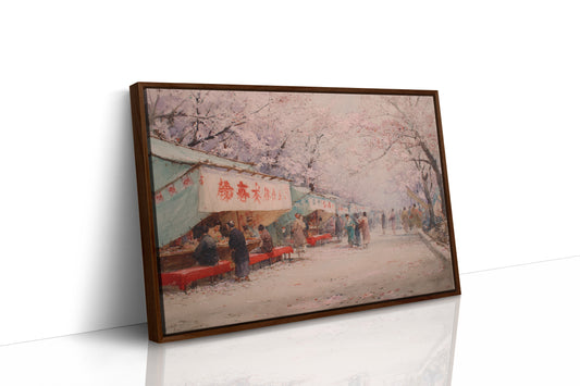 Cherry Blossoms Crown Market Day