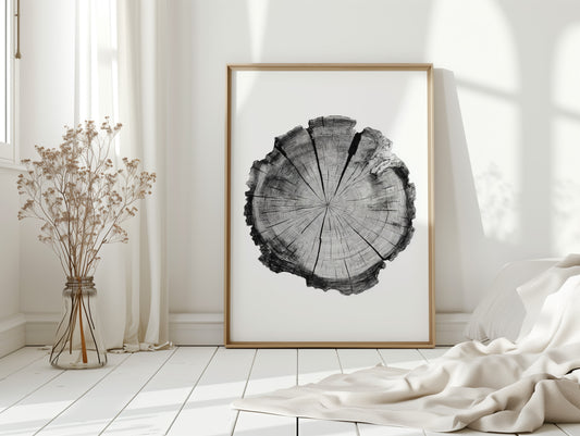 Textured Tree Ring Study