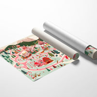 Festive Village Trails Wind Home