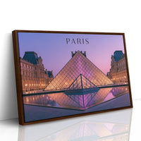 Paris Twilight at the Louvre
