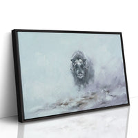 Musk Ox in the Whiteout